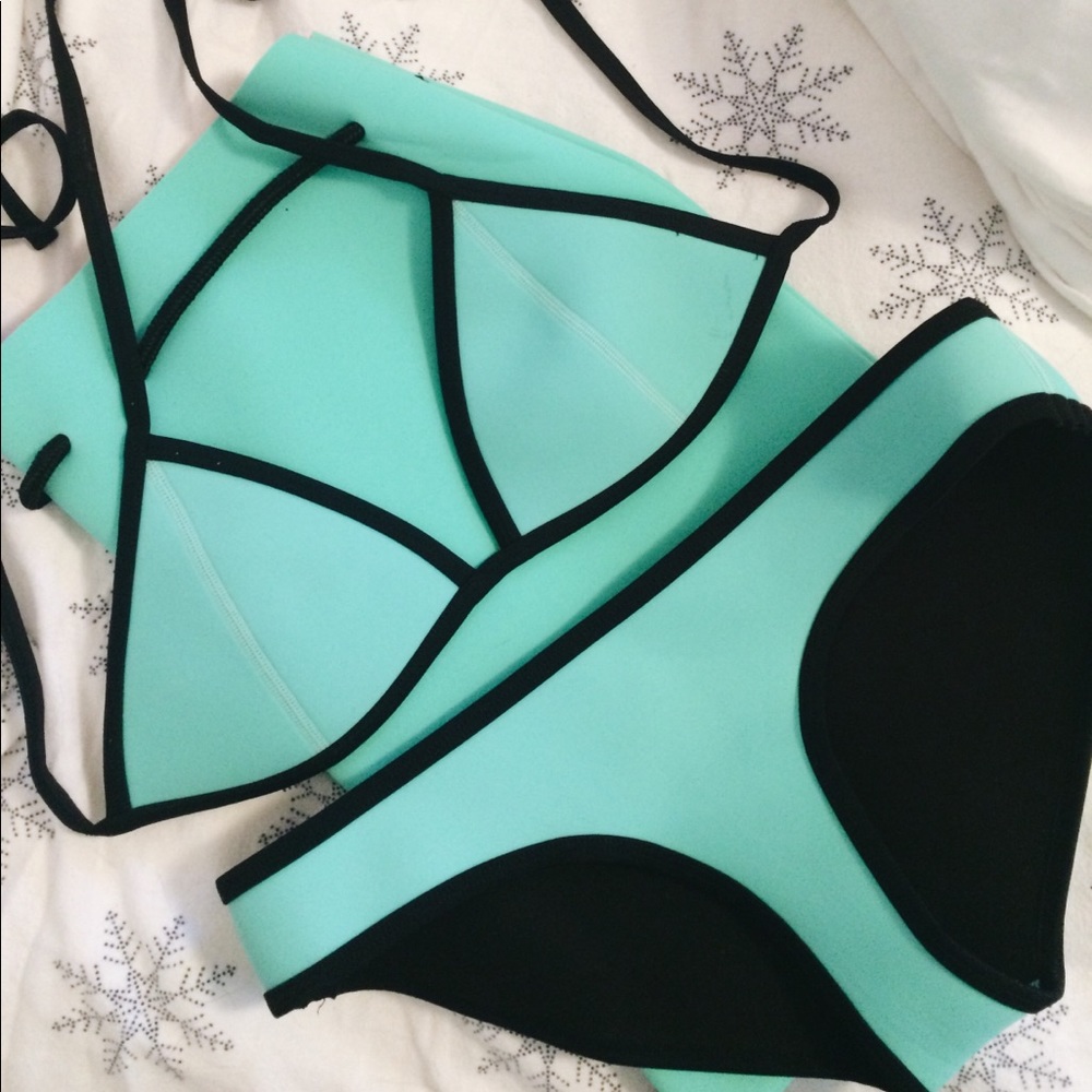 Miami Mint Neoprene Chloe Bikini
